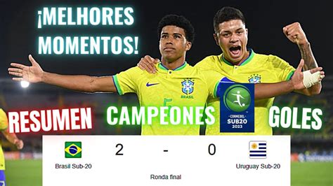 brasil vs uruguay sub 20 resultado